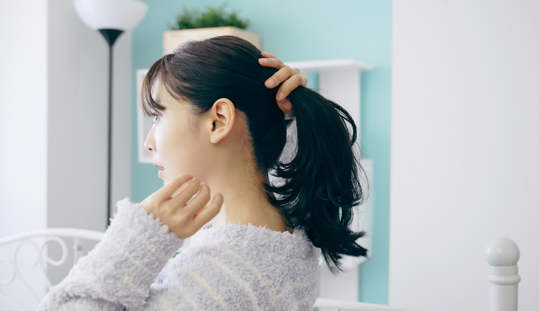 バランスの良いヘアスタイル